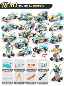Set Educativo STEAM di Alta Qualità in ABS, Programmazione e Scienza, Compatibile con <span class=keywords><strong>Lego</strong></span>, Mini Blocchi da Costruzione per Giocattoli Educativi per Bambini - Product Image 6