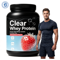 OEM Özelleştirilmiş Whey Protein Tozu Enerji Spor Takviyesi Toplu Pre-Workout Şeffaf Whey Protein Tozu