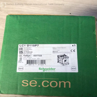 Contactor de CA de alta potencia LC1D115P7 para control de motores trifásicos, panel MCC de control de motores de alta potencia, marca de contactores de CA de alta potencia