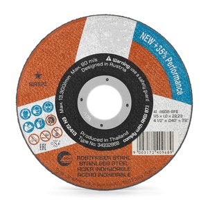 Rueda de corte de disco de corte de metal de acero inoxidable de hierro 4 1/2 Disco Para Cortar 4 pulgadas De Corte - Product Image 1