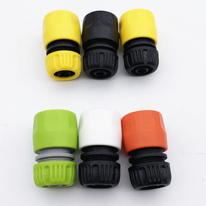 Quick Connect Hose Fittings 1/2 In <b>ABS</b> Plastic Garden Irrigation Water Connector Bulk Hose Adapter Easily Install - Product Image 3