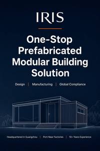 Maison préfabriquée CE 40 pieds à ossature acier, 2-3 chambres, isolation et protection thermique avec valeur U spécifique à faible consommation d'énergie - Product Image 4