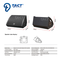 Haut-parleur de scène coaxial professionnel de haute qualité de 15 pouces à aimant néodyme, monophones de 15 pouces à aimant néodyme