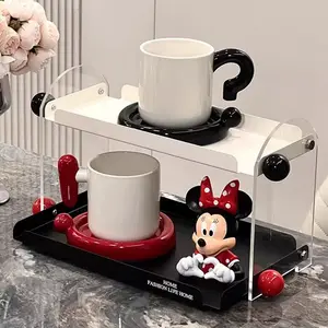 Lelyi in tazza di ceramica di natale unico regalo creativo simbolo di moda tazza di caffè e piattino all'ingrosso