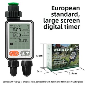 Temporizador de Riego Automático para Paredes Vegetales, Novedad, Pantalla Grande, Sensor de Lluvia Inteligente, Riego por Goteo, Aspersor para Jardines - Product Image 5