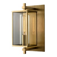 Applique murale postmoderne personnalisée Yihao, style américain, en cuivre, avec ampoule E26, en fer et verre, pour décoration intérieure de luxe