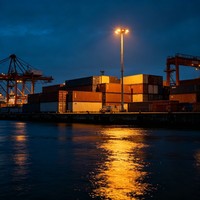 Projecteur LED à mât haut en acier galvanisé à chaud 400W 25m 28m, éclairage extérieur d'aéroport, personnalisé en usine OEM