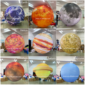 Nhà máy giá rẻ bán hàng lớn thổi lên Hành Tinh bóng cho Đảng trang trí <span class=keywords><strong>Inflatable</strong></span> <span class=keywords><strong>Saturn</strong></span> với ánh sáng - Product Image 6