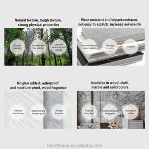 Panel de Pared Acústico de PVC, Panel de Pared Clásico con Diseño de Mármol para Interiores de Casas y Villas - Product Image 6