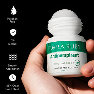 โรลออนระงับกลิ่นกายแบบออร์แกนิค สูตรธรรมชาติ สำหรับผู้หญิงและผู้ชาย  ปกป้องยาวนาน  ผลิตตามมาตรฐานมืออาชีพ - Product Image 3