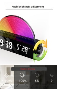 <span class=keywords><strong>2023</strong></span> nouveau LED numérique décoration de la maison pour enfants réveil Table électronique réveil silencieux temps de travail chambre horloge de chevet - Product Image 6