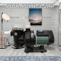 Pompe de piscine monophasée 2HP à haute pression et à économie d'énergie avec sortie 1 pouce à prix abordable