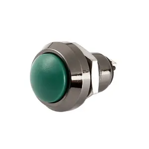 micro mini safety switch normally open power latching metal push button switch 12mm ip67 technology good price latching