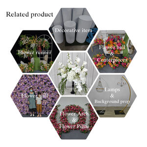 Boules de fleurs d'hortensia artificielles en soie réalistes blanc pur pour les décors de banquet de mariage, éléments décoratifs durables - Product Image 5