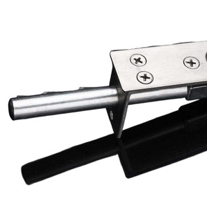 Verrous de porte antivol en acier inoxydable de 6 et 8 pouces, accessoires de fenêtre dissimulés en haut et en bas avec dents - Product Image 5