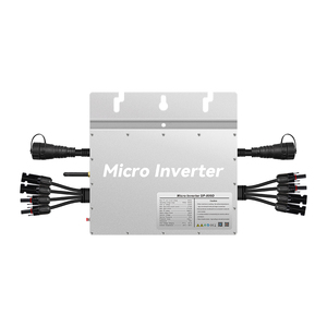 4-in-1 800 Wát năng lượng mặt trời Micro <span class=keywords><strong>Inverter</strong></span> IP67 không thấm nước MPPT điều khiển hiệu quả 96.5% kết nối bốn Tấm Pin Mặt Trời duy nhất Ba - Product Image 3