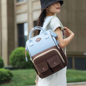 Fashion Mommy Diaper <b>Backpacks</b> Custom <b>Large</b> <b>Capacity</b> Maternity <b>Backpack</b> for Outdoor Travel Hospital - Product Image 4