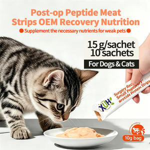 Integratore Nutrizionale per Animali Domestici Post-Operatorio, Strisce di Carne con Peptidi, Etichetta Privata Personalizzata, Vendita all'Ingrosso - Product Image 4