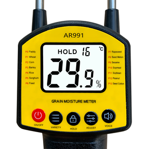 Medidor de humedad de grano Pantalla LCD portátil Medidor de humedad de grano para maní Soja Trigo Maíz Probador de humedad - Product Image 4