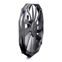Ventilateur de refroidissement pour ordinateur de bureau SPEEDY Binghun F14015 14 cm avec grand volume d'air et faible bruit, matériau du dissipateur thermique en plastique