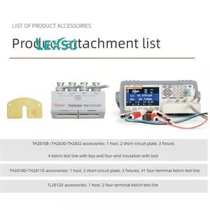 เครื่องทดสอบแรงดันไฟฟ้าแบบดิจิตอล Tonghui TH2817B+ ขนาดกะทัดรัด ช่วงการวัด 5V-750V ความเร็วในการวัด 3 ครั้ง/วินาที - Product Image 3