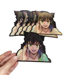 สติกเกอร์อะนิเมะ <span class=keywords><strong>My</strong></span> <span class=keywords><strong>Hero</strong></span> <span class=keywords><strong>Academia</strong></span> 3D,สติกเกอร์สำหรับตกแต่งแล็ปท็อปเคลื่อนไหวกันน้ำได้สติกเกอร์ติดรถยนต์มังงะ - Product Image 2