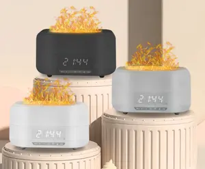 Alevsiz aromaterapi alev nemlendirici simüle yangın aromaterapi makinesi kablosuz bağlantı