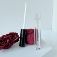 Tubes de brillant à lèvres vides, contenants pour brillant à lèvres avec option logo, couvercle personnalisé pour tube de brillant à lèvres à presser, vente en gros