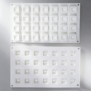 Mini Cube Mousse Silicone Mold 28 Cavity Easy To Unmold Home Baking Tool Cake Mold - Product Image 3