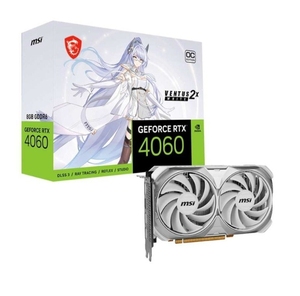 Tarjeta Gráfica para Juegos RTX 4060 VENTUS 2X WHITE 8G OC, GeForce RTX 4060, 8GB GDDR6, 128 bits, PCI 4.0 - Product Image 5
