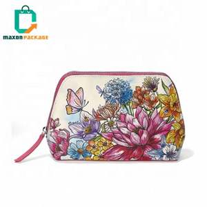 BSCI precio bajo venta al por mayor moda personalizada viaje mujer lona maquillaje cosmético bolsa PVC colgante maquillaje viaje bolsa para mujer chica - Product Image 6