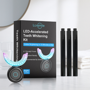 Luxsmile bán buôn không dây CE chứng nhận LED nha khoa Whitener chuyên nghiệp riêng Logo răng làm trắng tùy chỉnh mang về nhà Kit - Product Image 1
