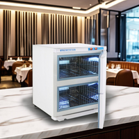 Machine faciale imperméable de réchauffeur de serviette de salle de bains stériliser UV avec le chauffage pour des hôtels et des restaurants