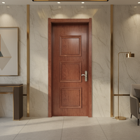 Protection d'angle anti-collision de style moderne pour portes intérieures en bois, surface finie, largement utilisée dans les chambres et les écoles