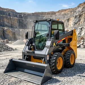 Nueva Cargadora de Ruedas Runheng, Minicargadora con Motor Diésel Yanmar, Maquinaria de Construcción, Capacidad de Cucharón de 0.6m, Gran Capacidad de Elevación - Product Image 2