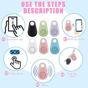 Porte-clés intelligent Bluetooth 4G GPS avec logo personnalisé Mini objet anti-perte Localisateur de bagages pour animaux de compagnie Chiens Finder Porte-clés de voiture - Product Image 3