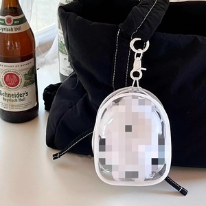 Bolsa Transparente de PVC para Joyas, Llavero Portátil, Estuche de Almacenamiento con Cremallera para Coleccionables, Colgante para Caja Sorpresa - Product Image 2