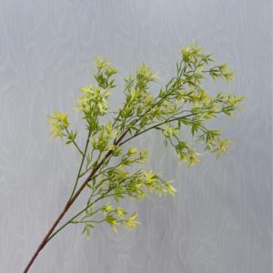 Haute qualité 102CM artificielle unique feuille de <span class=keywords><strong>bambou</strong></span> Arrangement à la main tissu fleur <span class=keywords><strong>tige</strong></span> pour nouvel an chinois Table décor de pâques - Product Image 3