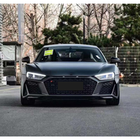 Nouveau kit de conversion de lifting pour voiture modifiée 2016-2020 R8, clips de pare-chocs en fibre de carbone sèche, clipsables, noir carbone, Performance Coupé 1