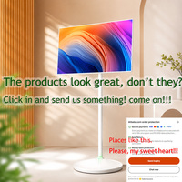 Support intelligent portable rechargeable avec écran tactile intégré et écran rotatif de 32 pouces, produit phare du fabricant