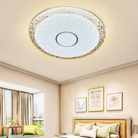 Plafonnier LED à montage en surface pour salon et chambre à coucher, lampe d'éclairage intérieur réglable, luminaire de plafond intérieur à économie d'énergie