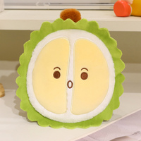 Populaire fruit knuffels, schattige avocado knuffels, superzachte groente- en paddenstoel knuffels.