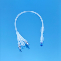 Équipement d'obstétrique et de gynécologie, ballon de mûrissement cervical jetable de classe II 18Fr à triple lumière, capacité du ballon de 80 ml