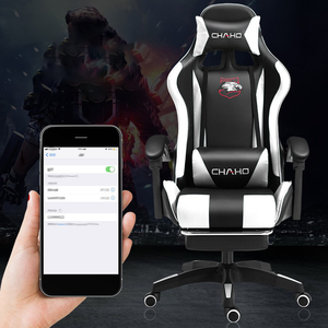 Ergonomic Racing PC Gamer ghế tùy chỉnh PU da Xoay Lift thiết kế phong cách hiện đại có thể điều chỉnh & ngả ghế máy tính - Product Image 5