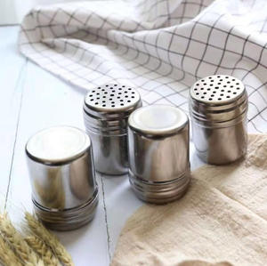 กระป๋องเชคเกอร์สแตนเลส<span class=keywords><strong>ส</strong></span>ำหรับใ<span class=keywords><strong>ส</strong></span>่เกลือพริกไทยน้ำ<span class=keywords><strong>ตา</strong></span>ลช็อ<span class=keywords><strong>ค</strong></span>โกแลต<span class=keywords><strong>โกโก้</strong></span><span class=keywords><strong>ส</strong></span>ำหรับเก็บสมุนไพรเครื่องปรุงร<span class=keywords><strong>ส</strong></span> - Product Image 5