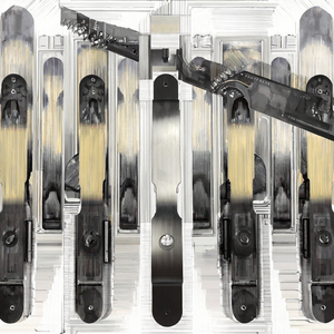 Chính xác tùy chỉnh các bộ phận gia công <span class=keywords><strong>CNC</strong></span> đúc sắt và thép không gỉ mô hình 3D cho các dịch vụ khoan và chuốt - Product Image 3