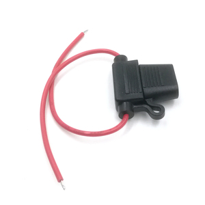 Hot Bán Mini Tiêu Chuẩn Lưỡi Nội Tuyến Không Thấm Nước Dây Màu Đỏ Lưỡi Cầu Chì Chủ Cho Xe Thuyền Xe Tải - Product Image 3