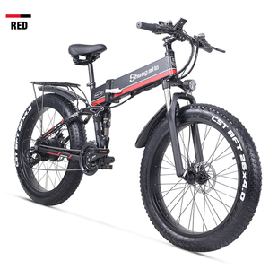 Bicicleta Eléctrica Plegable SHENGMILO MX01 <span class=keywords><strong>2022</strong></span> de 26 Pulgadas con Suspensión Completa, Neumáticos Gruesos, 1000 Vatios, Bicicleta Eléctrica Todoterreno - Product Image 6