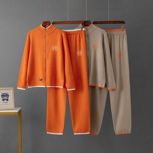 Abiti firmati <span class=keywords><strong>di</strong></span> lusso Set a <span class=keywords><strong>maglia</strong></span> da <span class=keywords><strong>donna</strong></span> design originale maglione tuta sportiva da <span class=keywords><strong>donna</strong></span> - Product Image 2