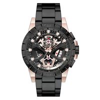 Montre à quartz pour homme avec logo personnalisé, charme de luxe, mode business, bracelet en acier inoxydable, boîtier en alliage, cadran en verre, aiguille luminescente